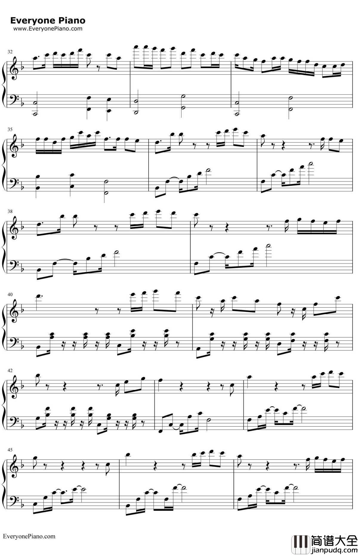我要你钢琴谱_老狼任素汐_电影_驴得水_主题曲