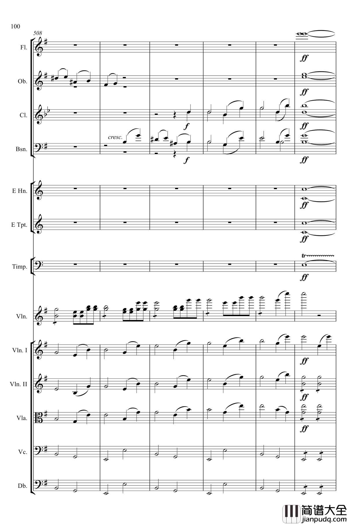 e小调小提琴协奏曲Op.64钢琴谱_第一乐章_门德尔松
