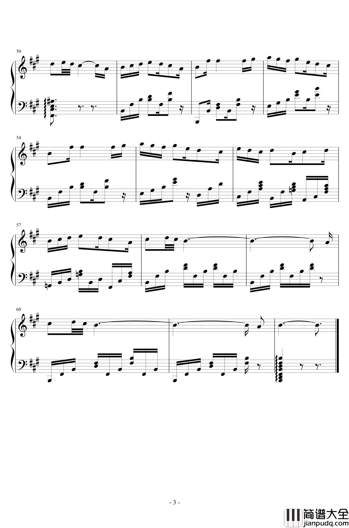 The_First_Town钢琴谱_刀剑神域BGM_刀剑神域