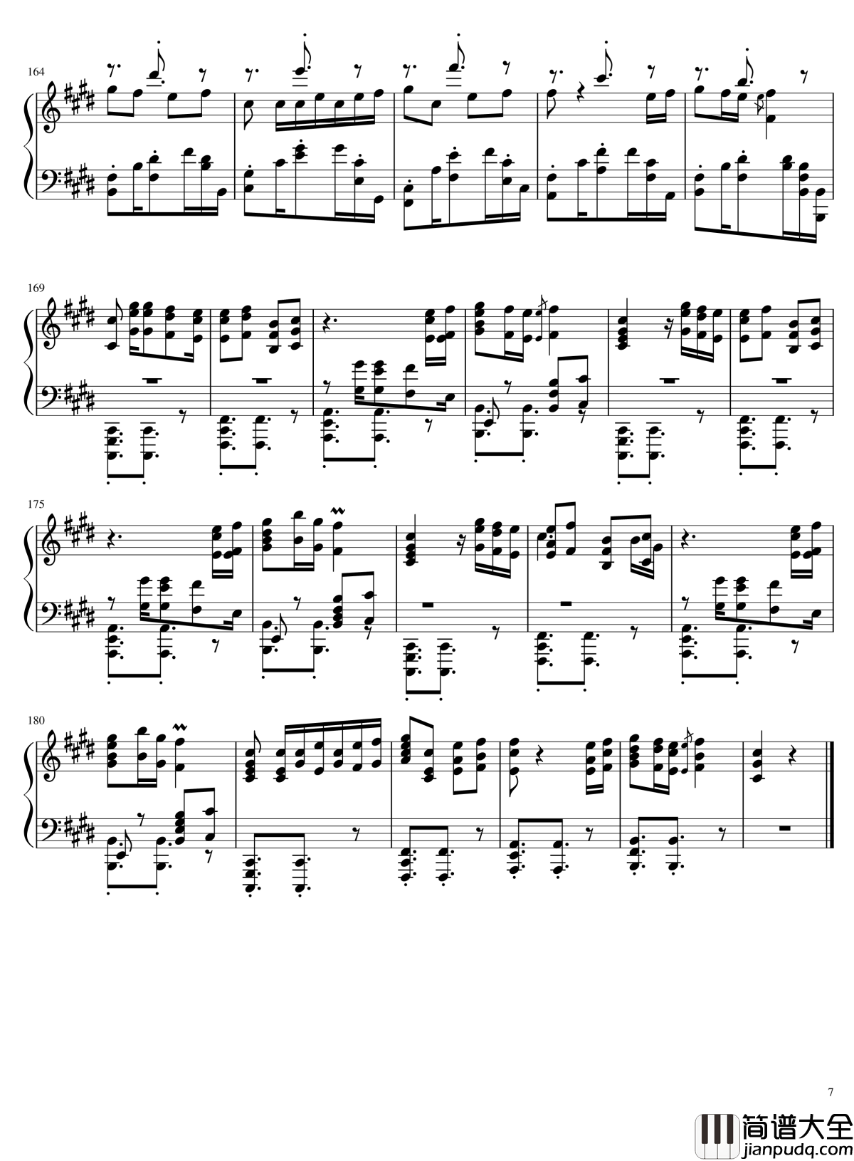 Shape_of_You钢琴谱_艾德希兰