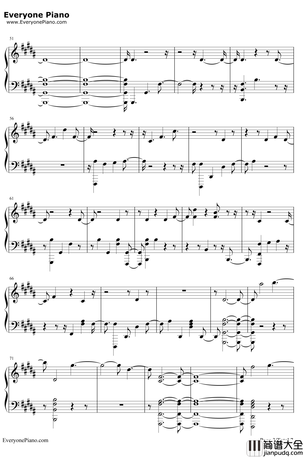 The_Champion钢琴谱_Carrie_Underwood_/_Ludacris