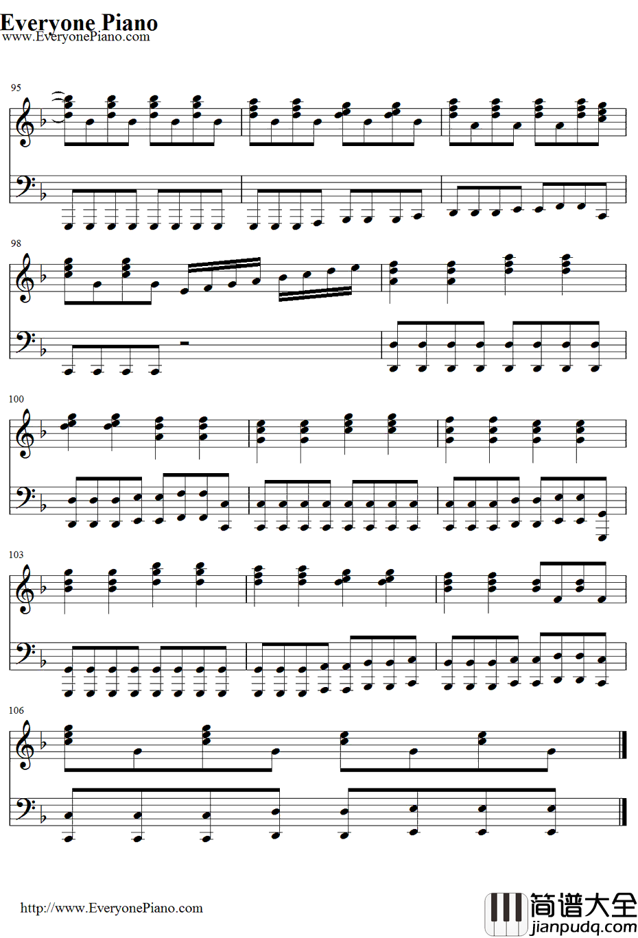 Adele钢琴谱_Adele_纵火焚雨(SetFiretotheRain)