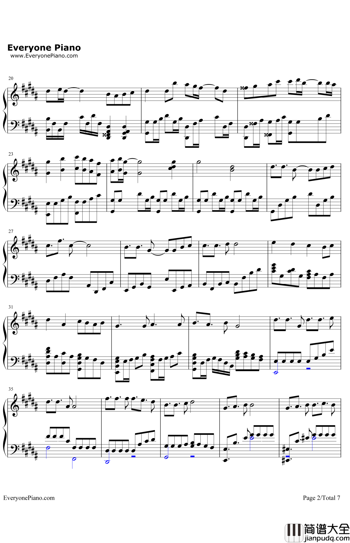 LEVEL5钢琴谱_fripSide_judgelight__科学超电磁炮OP2