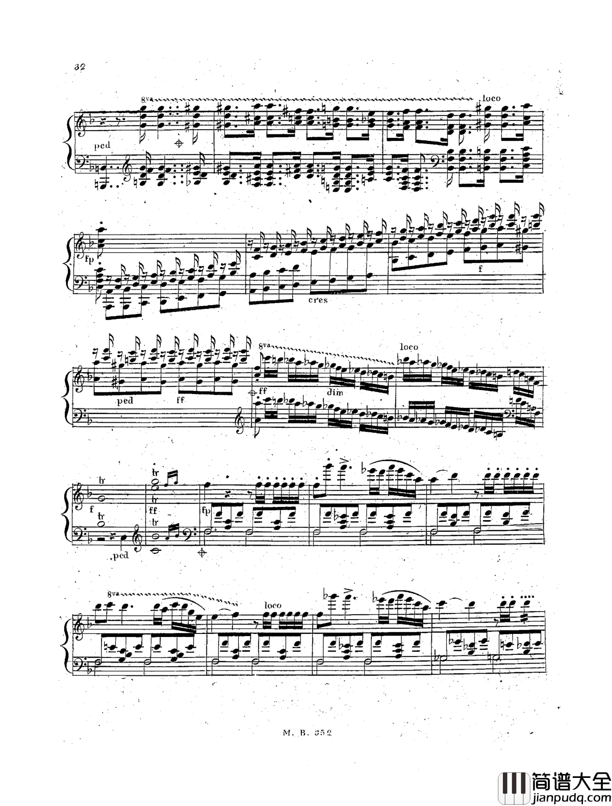 _d小调第一钢琴协奏曲_Op.61__第三乐章钢琴谱_卡尔克布雷纳