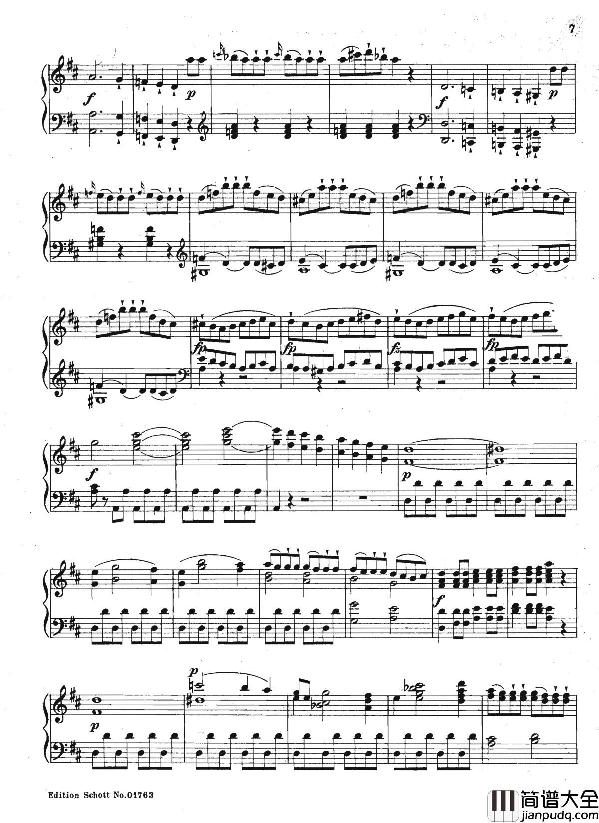 唐璜_序曲_K.527钢琴谱_莫扎特