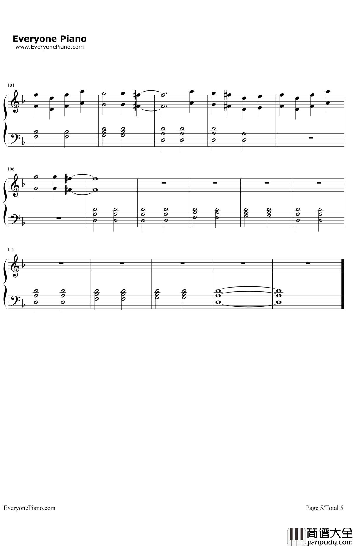 Sledgehammer钢琴谱_Rihanna_星际迷航3:超越星辰主题曲