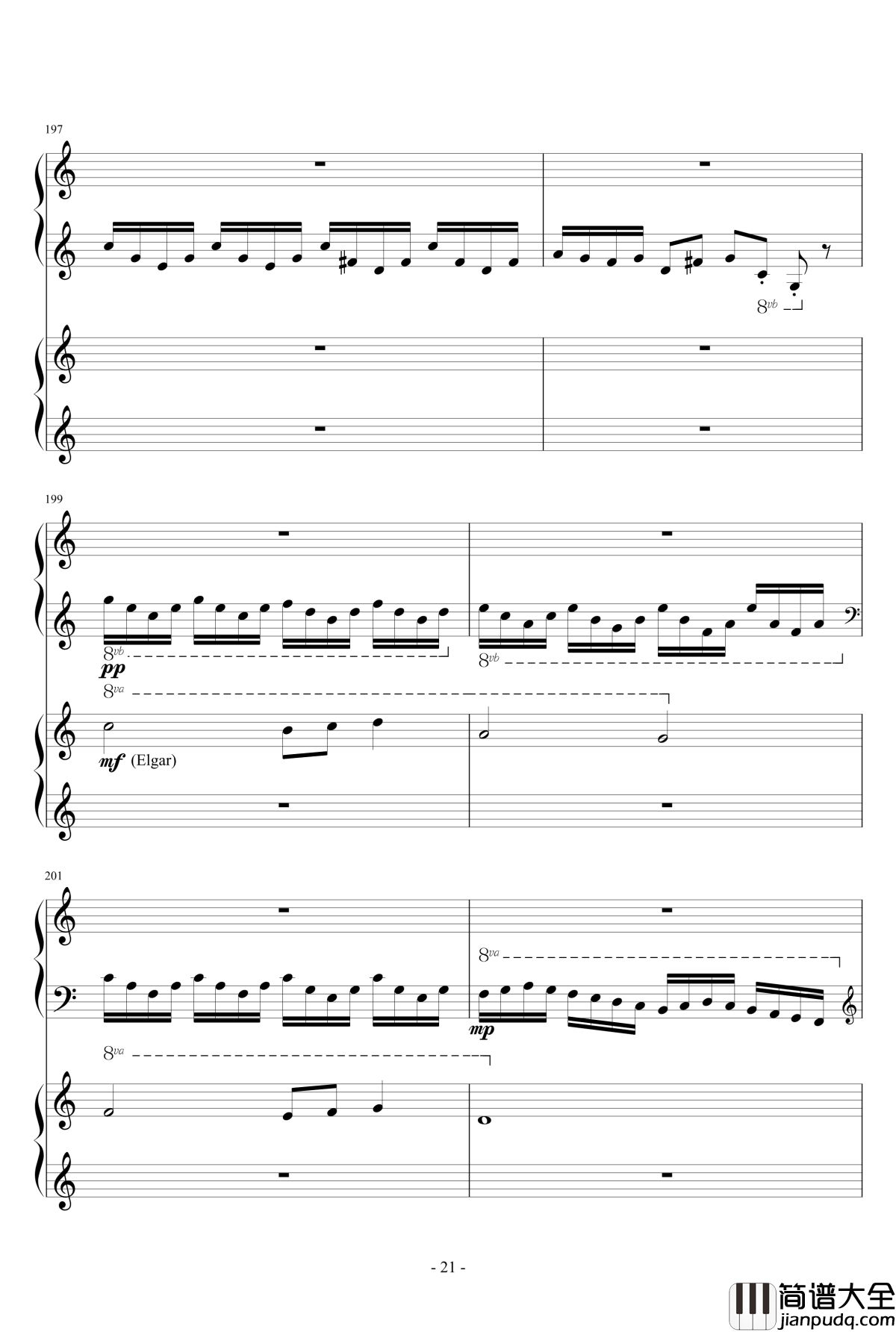 Fusion_For_Two_Pianos钢琴谱_Grant_Woolard