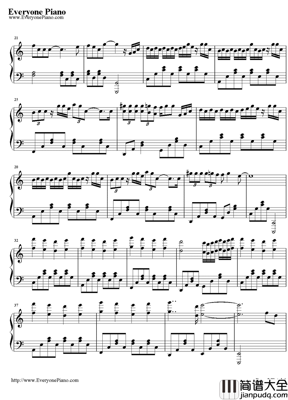 疯人愿钢琴谱_魏晨_话剧奋斗主题曲