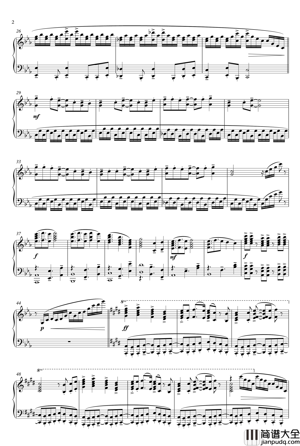 Resonance钢琴谱_噬魂师_OP_Animenz
