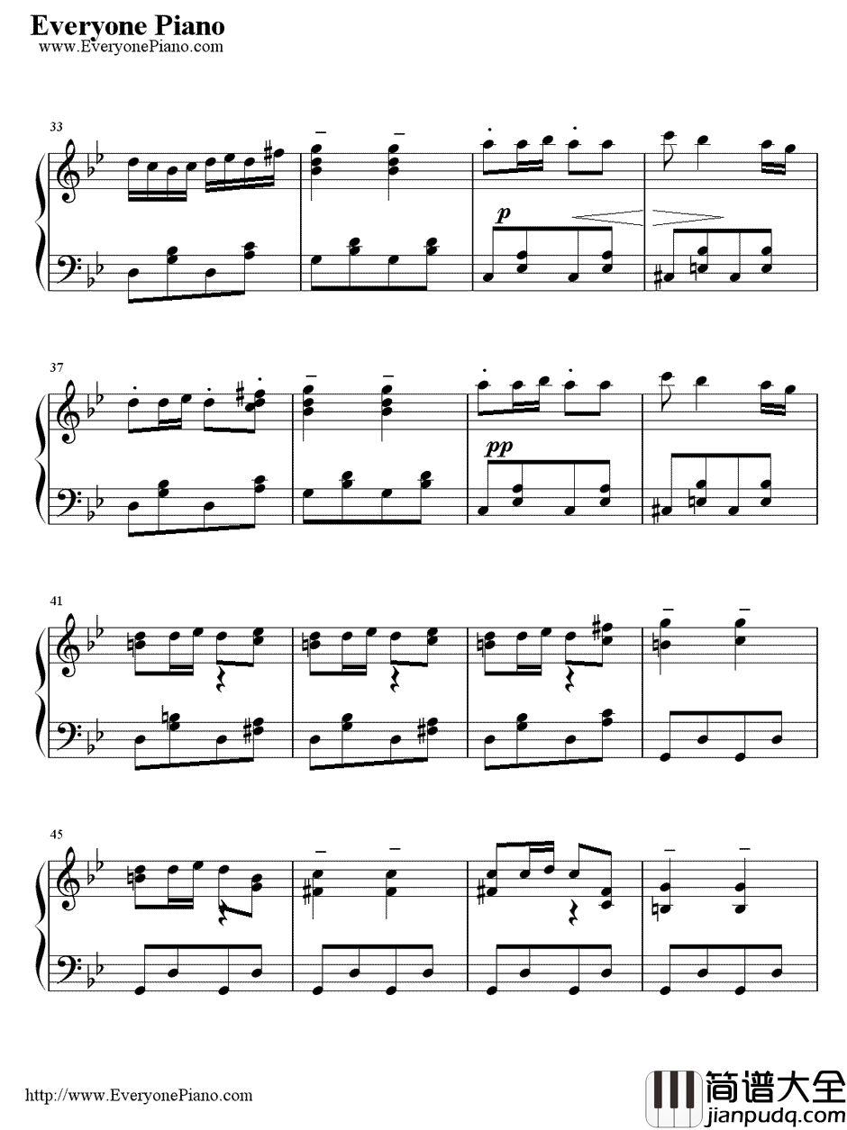 麦兜的故事主题曲钢琴谱_何崇志