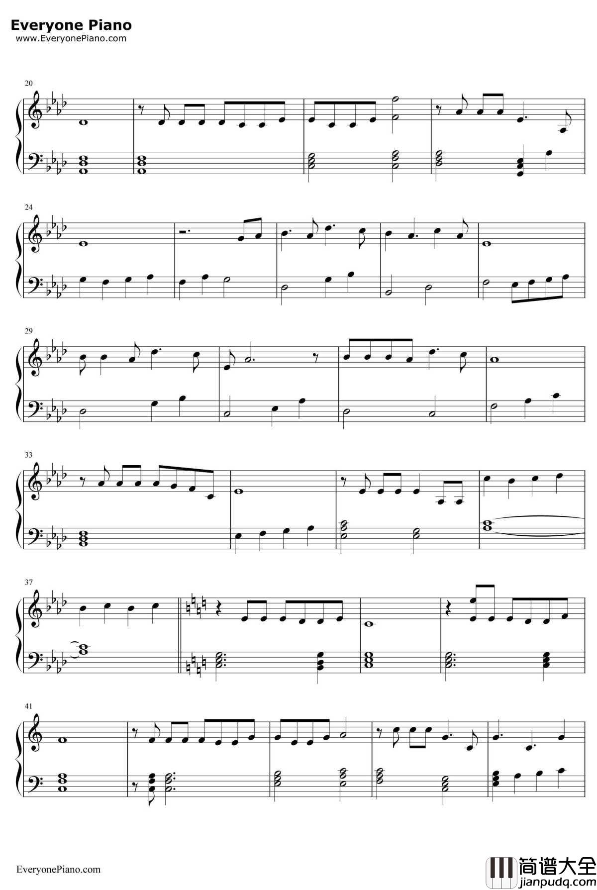 Evermore钢琴谱_AlanMenken_美女与野兽OST