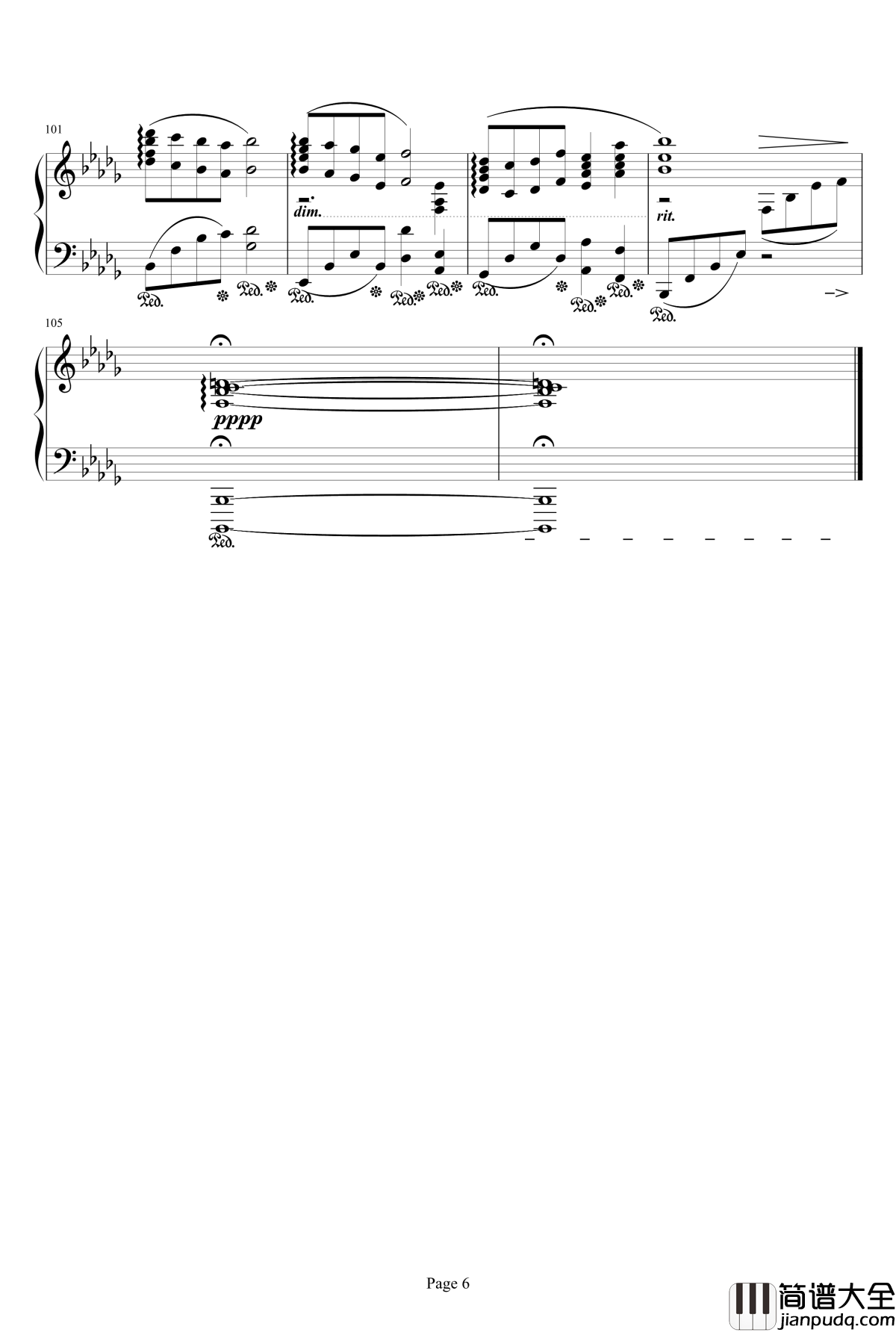 DRAGONSONG钢琴谱_Main_Theme_of_Final_Fantasy_XIV:Heavensward_Susan_Calloway