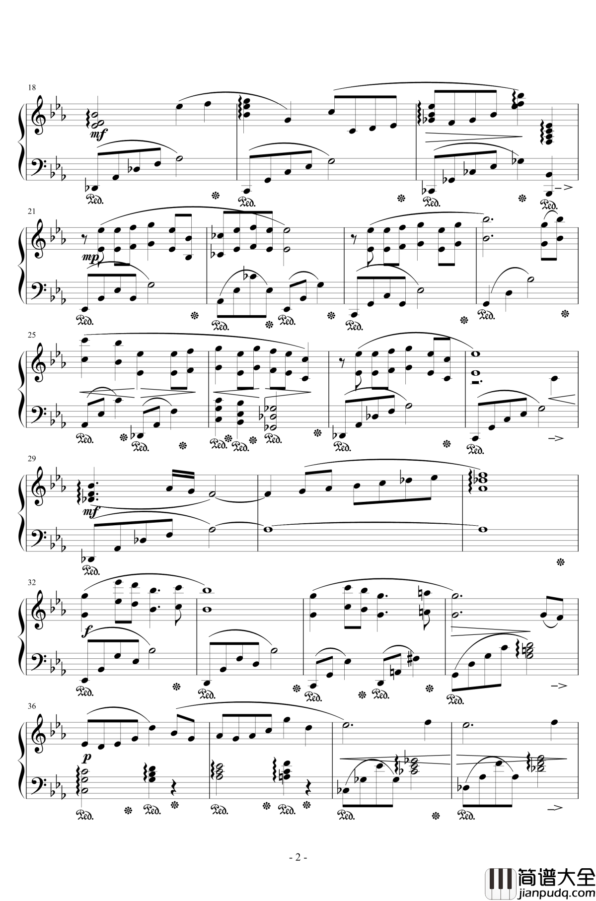 Fisherman's_Horizon钢琴谱_交响乐版_最终幻想