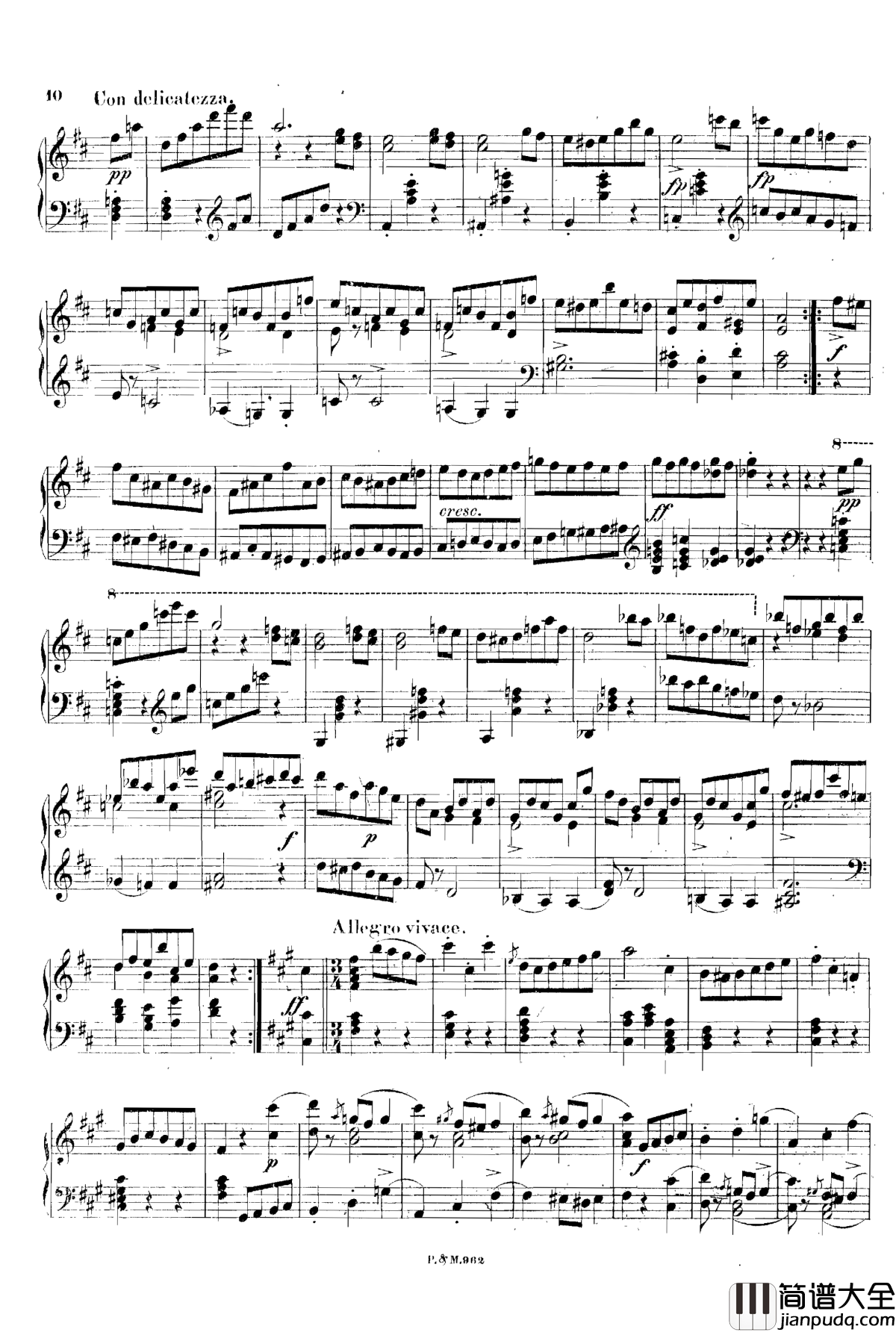 _f小调幻想曲__D.940钢琴谱_舒伯特