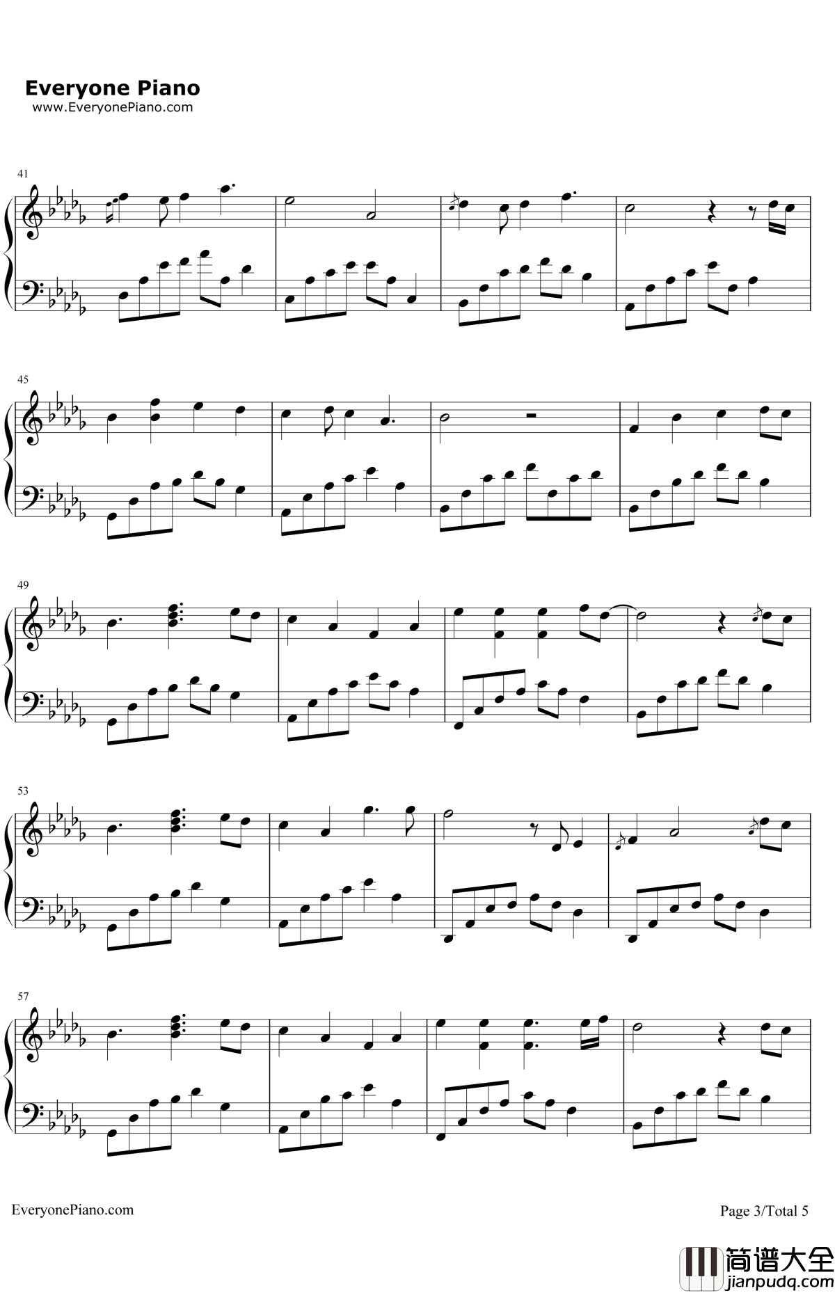 夜的钢琴曲18钢琴谱_石进