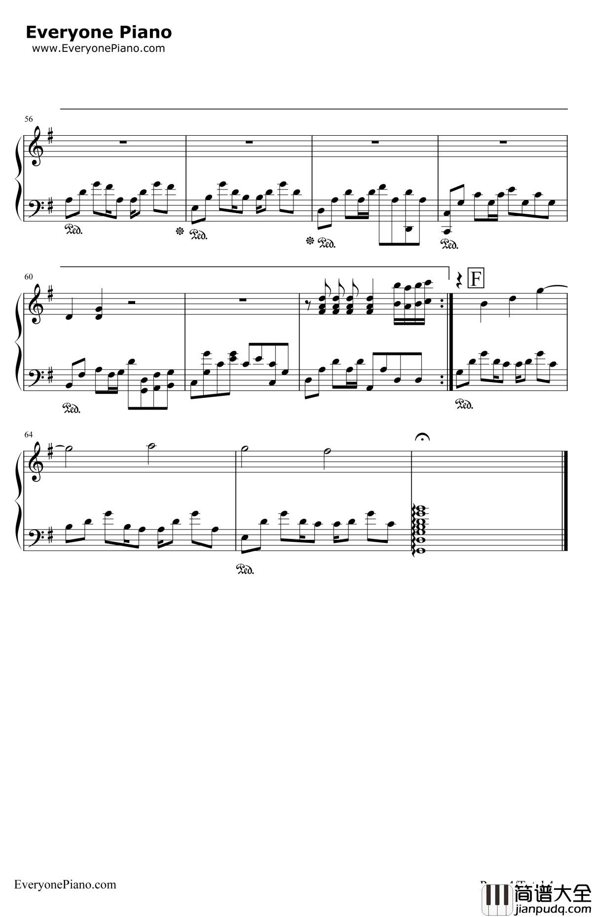 花香钢琴谱_许绍洋_薰衣草主题曲