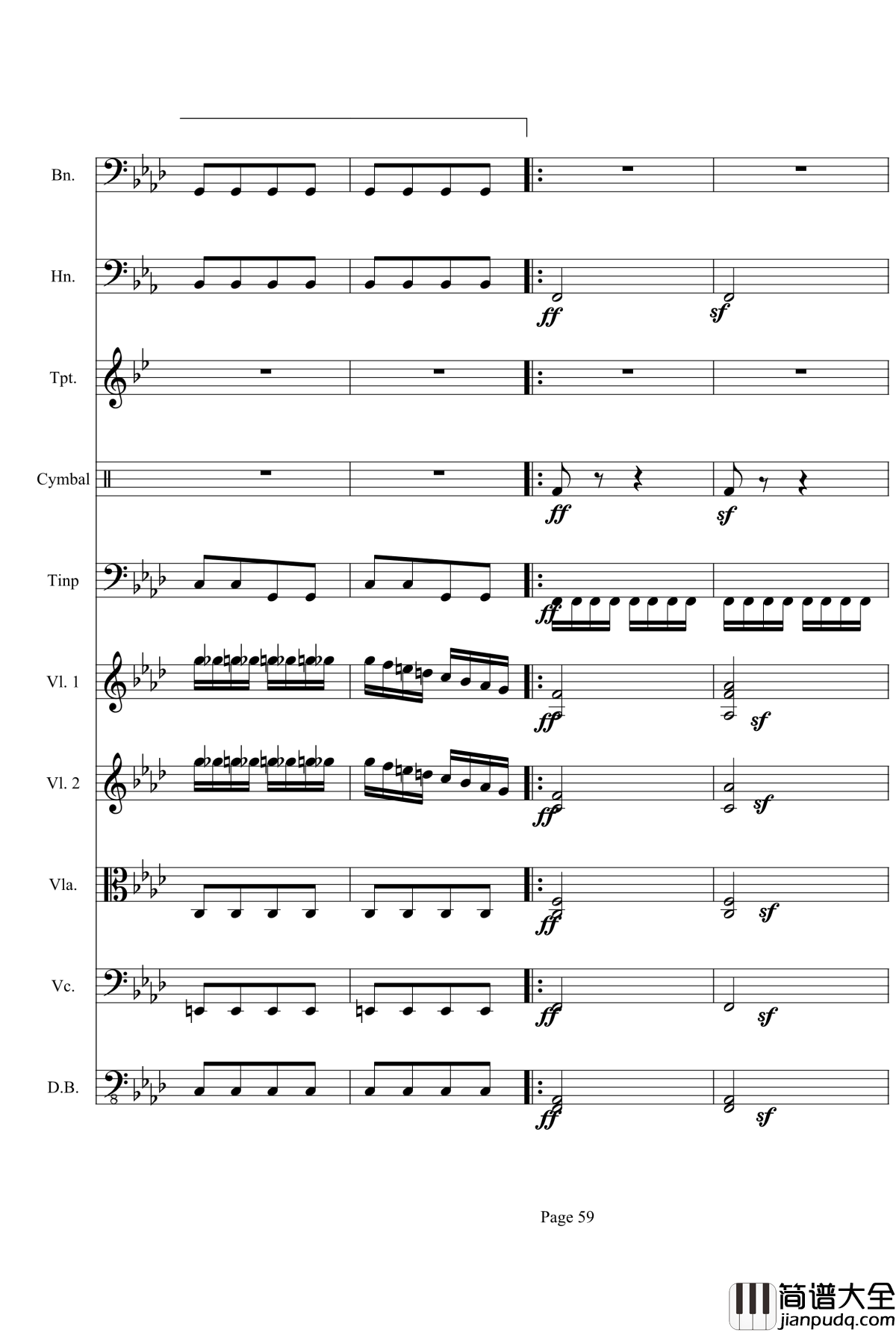 奏鸣曲之交响第23首Ⅲ钢琴谱__贝多芬_beethoven