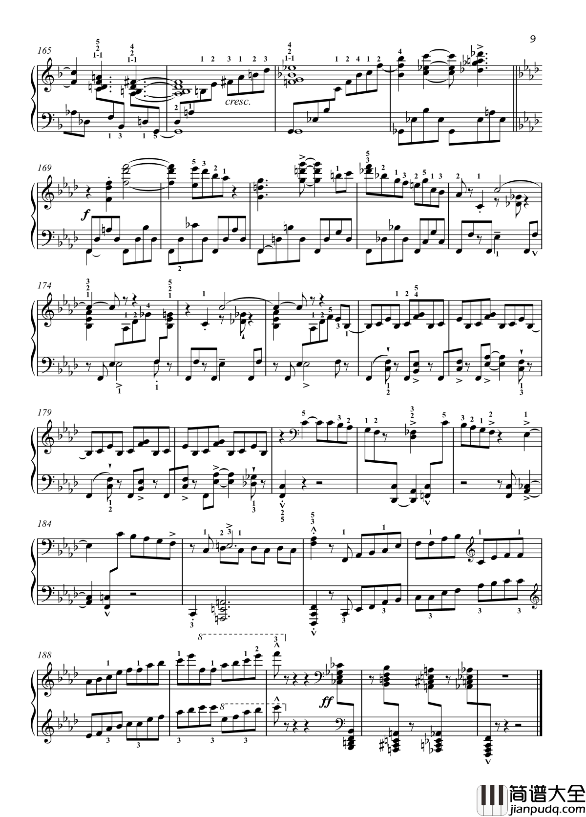 8._Final钢琴谱_带指法_八首音乐会练习曲_Eight_Concert_?tudes_Op_40___No.__爵士_尼古拉·凯帕斯汀