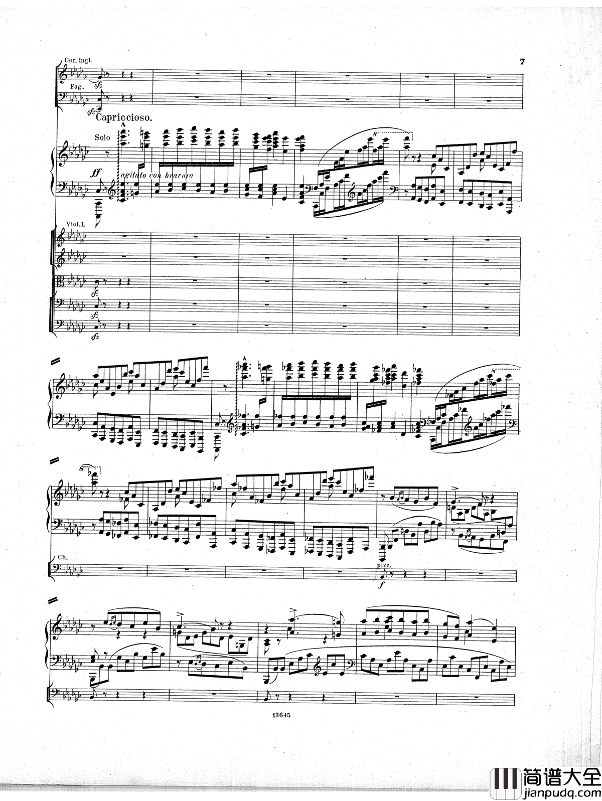 Lyapunov_降E小调第一钢琴协奏曲_Op.4钢琴谱_Lyapunov