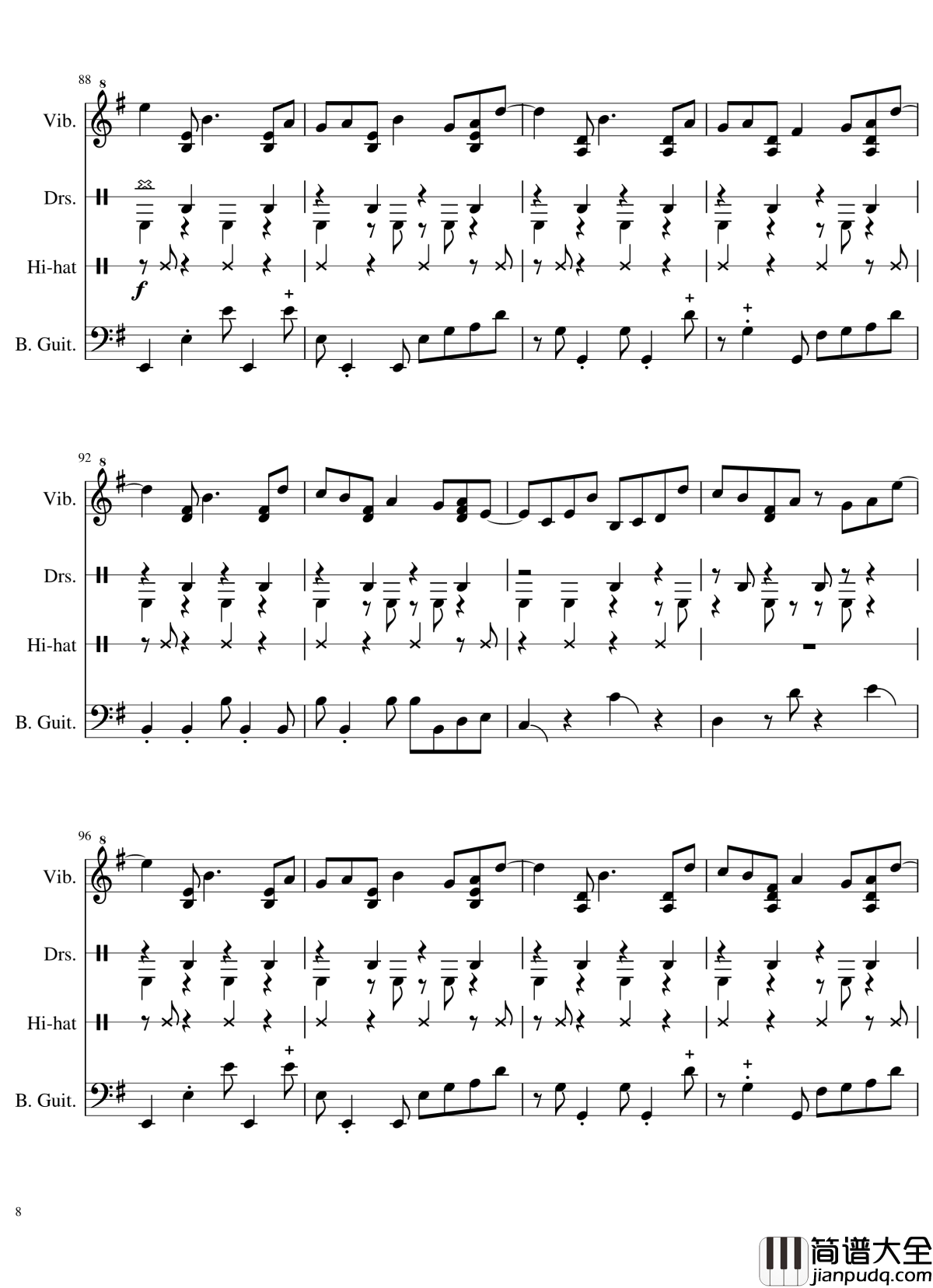 Marble_Machine钢琴谱_总谱_Wintergatan