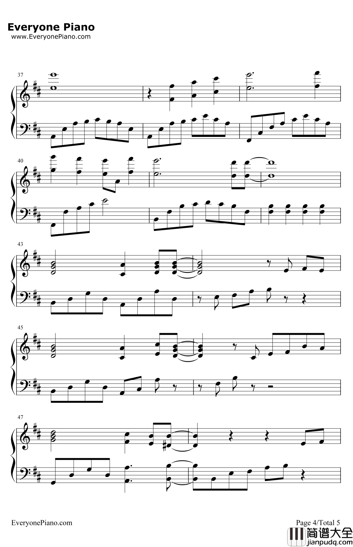 浮诛钢琴谱_张杰_诛仙青云志片头曲
