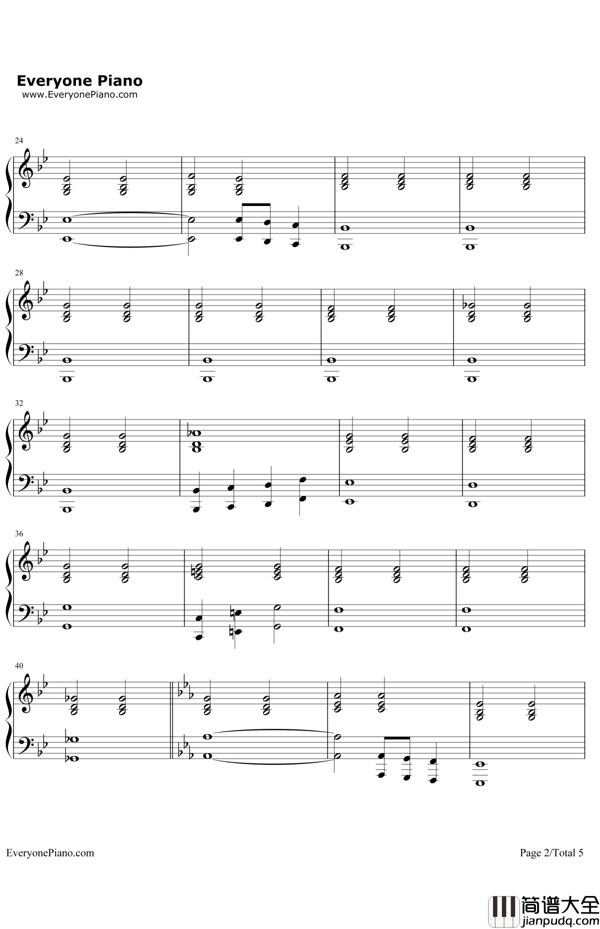 ImpossibleYear钢琴谱_PanicattheDisco