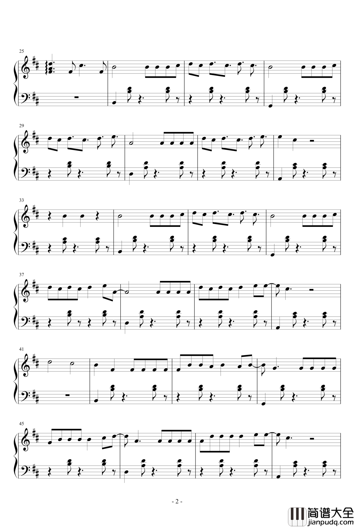 Despacito钢琴谱_Justin_Bieber