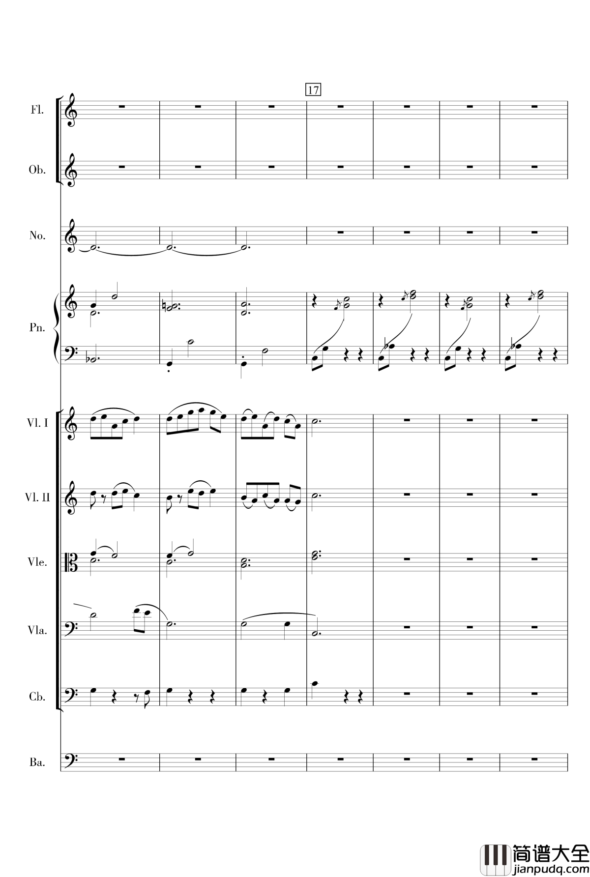 古风幻想管弦夜曲四首钢琴谱_o冰咖啡o