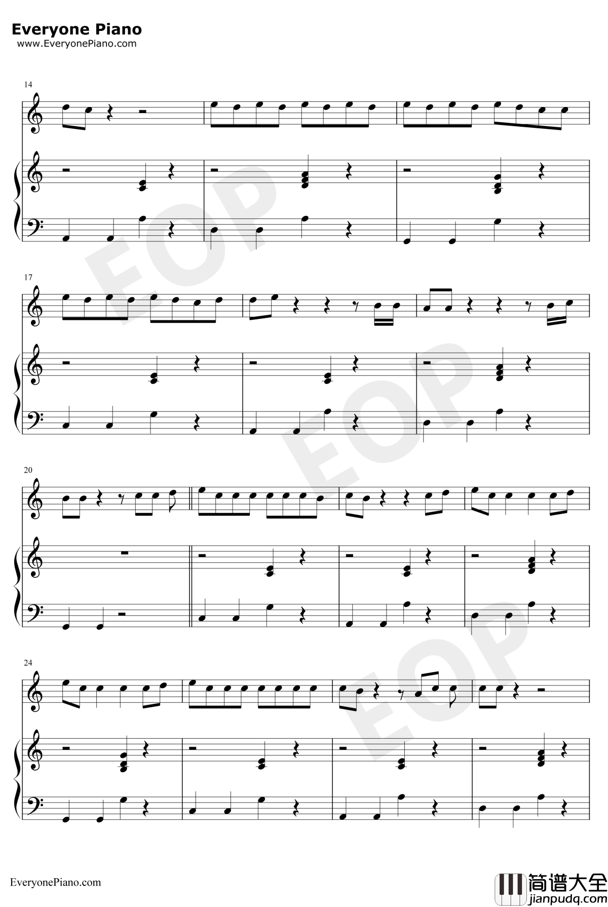 Anxiety钢琴谱_Julia_Michaels/Selena_Gomez