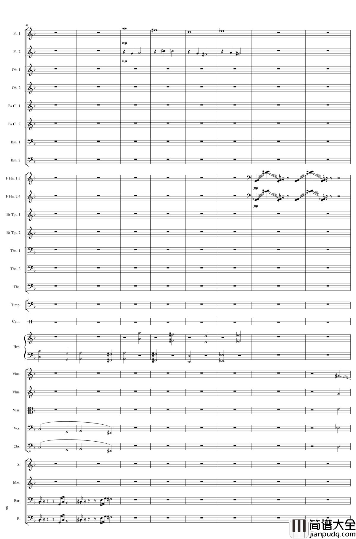 Freedom钢琴谱_Op.100_2_A_false_world_a_cruel_realit_一个球