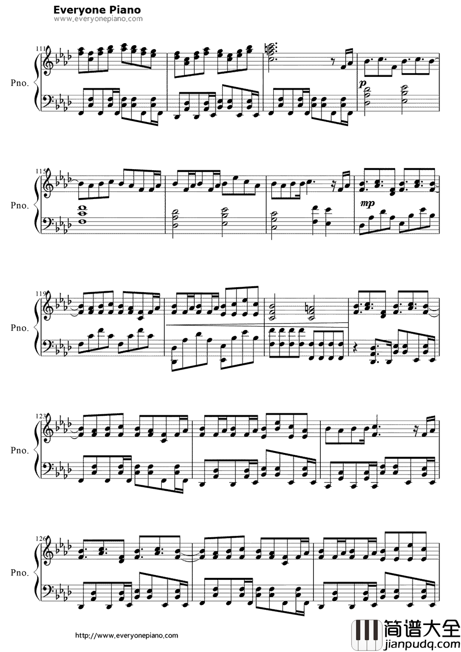 セツナトリップ钢琴谱_LastNote. _GUMI