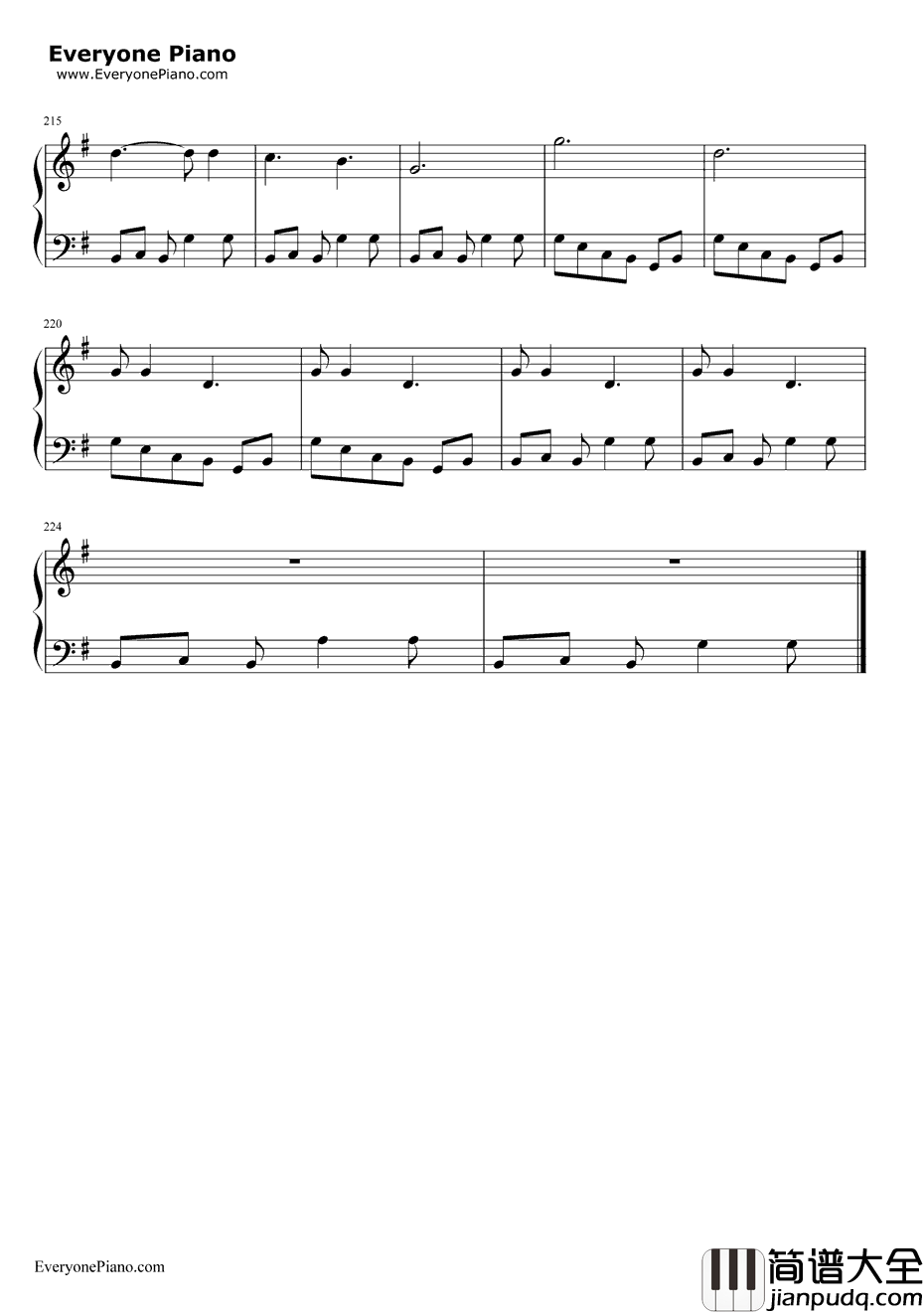 TheKill钢琴谱_30SecondstoMars