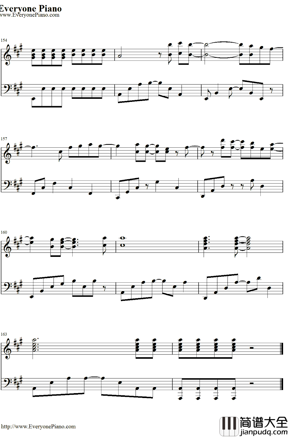 To_Love_You_More钢琴谱_CelineDion_恋人よ〔恋人啊!〕主题曲