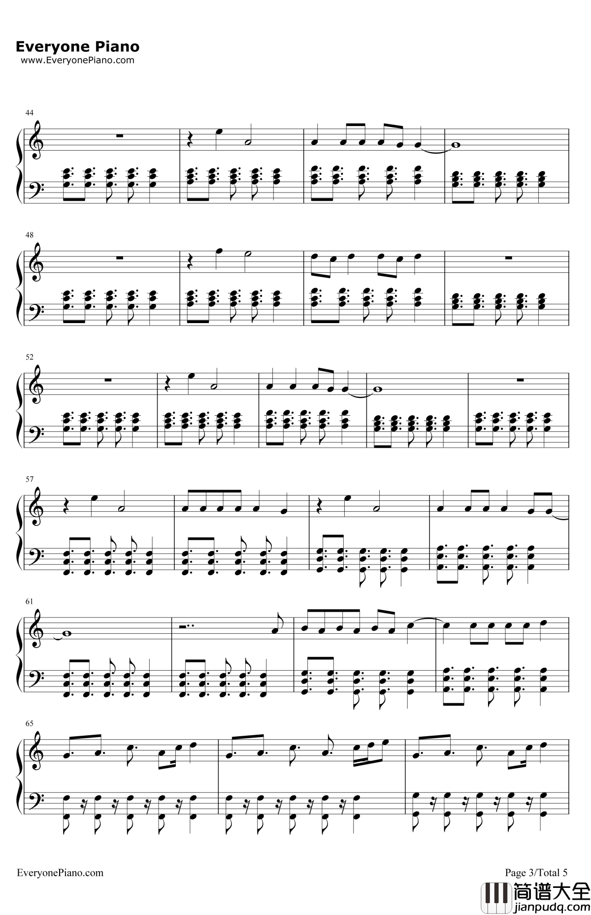 ThisIsWhatYouCameFor钢琴谱_CalvinHarris