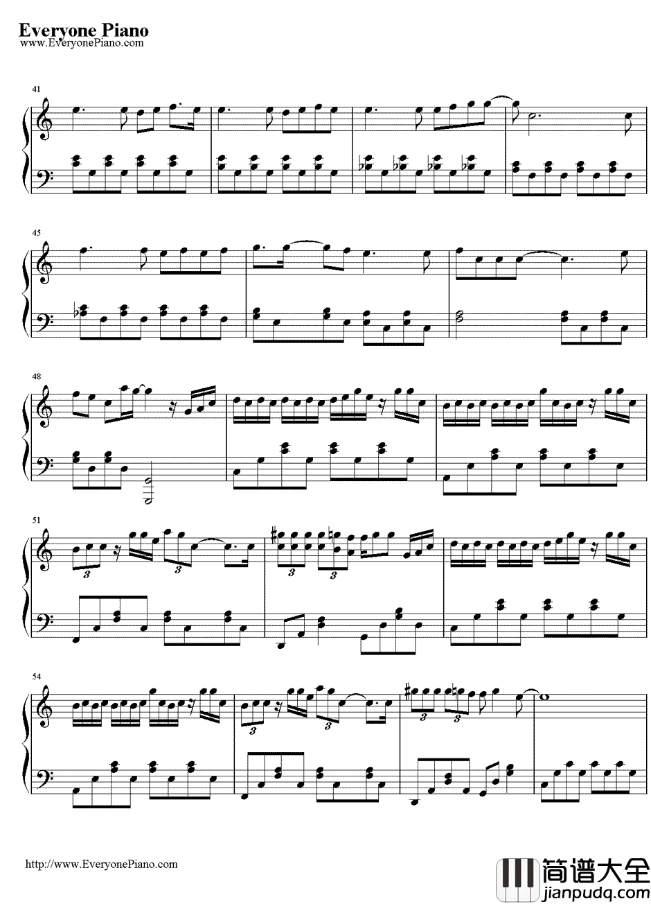疯人愿钢琴谱_魏晨_话剧奋斗主题曲