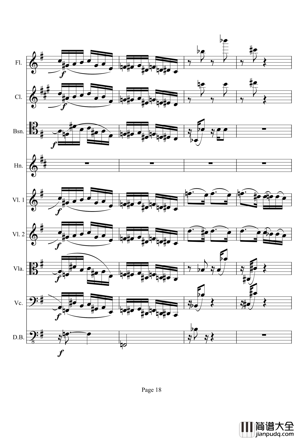 奏鸣曲之交响钢琴谱__第十首_Ⅰ_贝多芬_beethoven