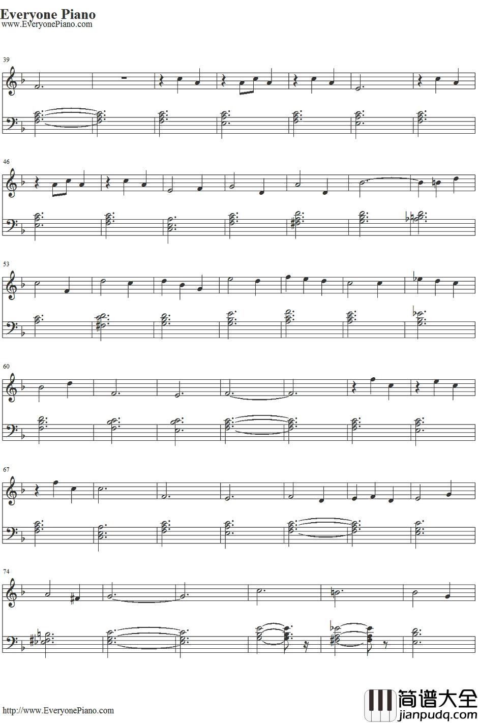 Once_Upon_a_Dream钢琴谱_LanaDelRey_Maleficent主题曲