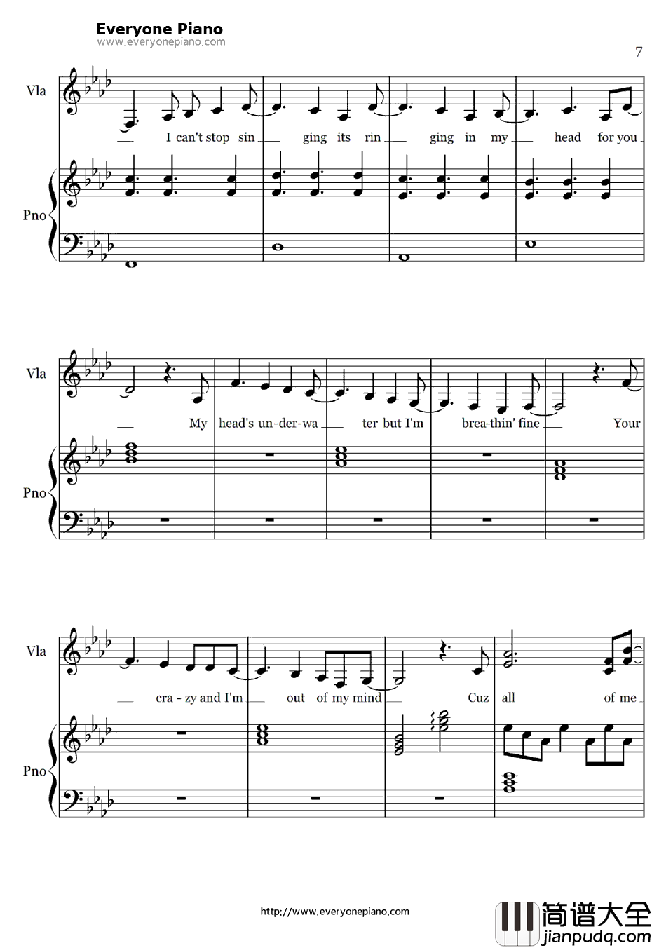 All_of_Me钢琴谱_JohnLegend_弹唱版