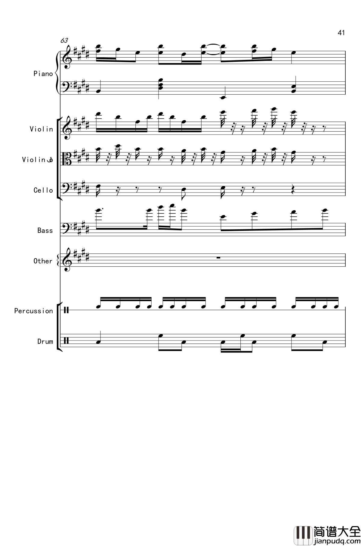 克罗地亚舞曲钢琴谱_马克西姆_Maksim·Mrvica