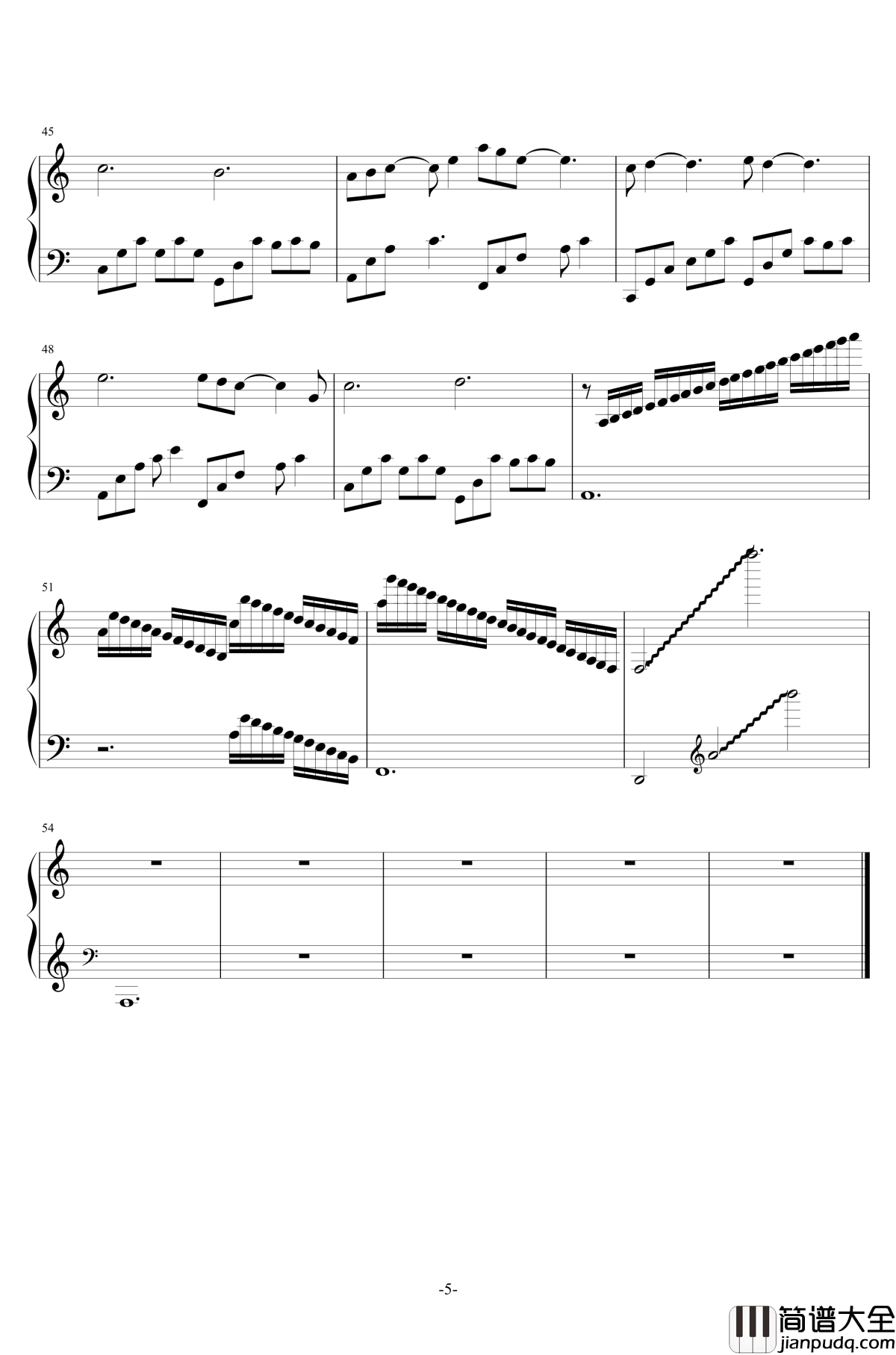 Nero钢琴谱_two_steps_from_hell