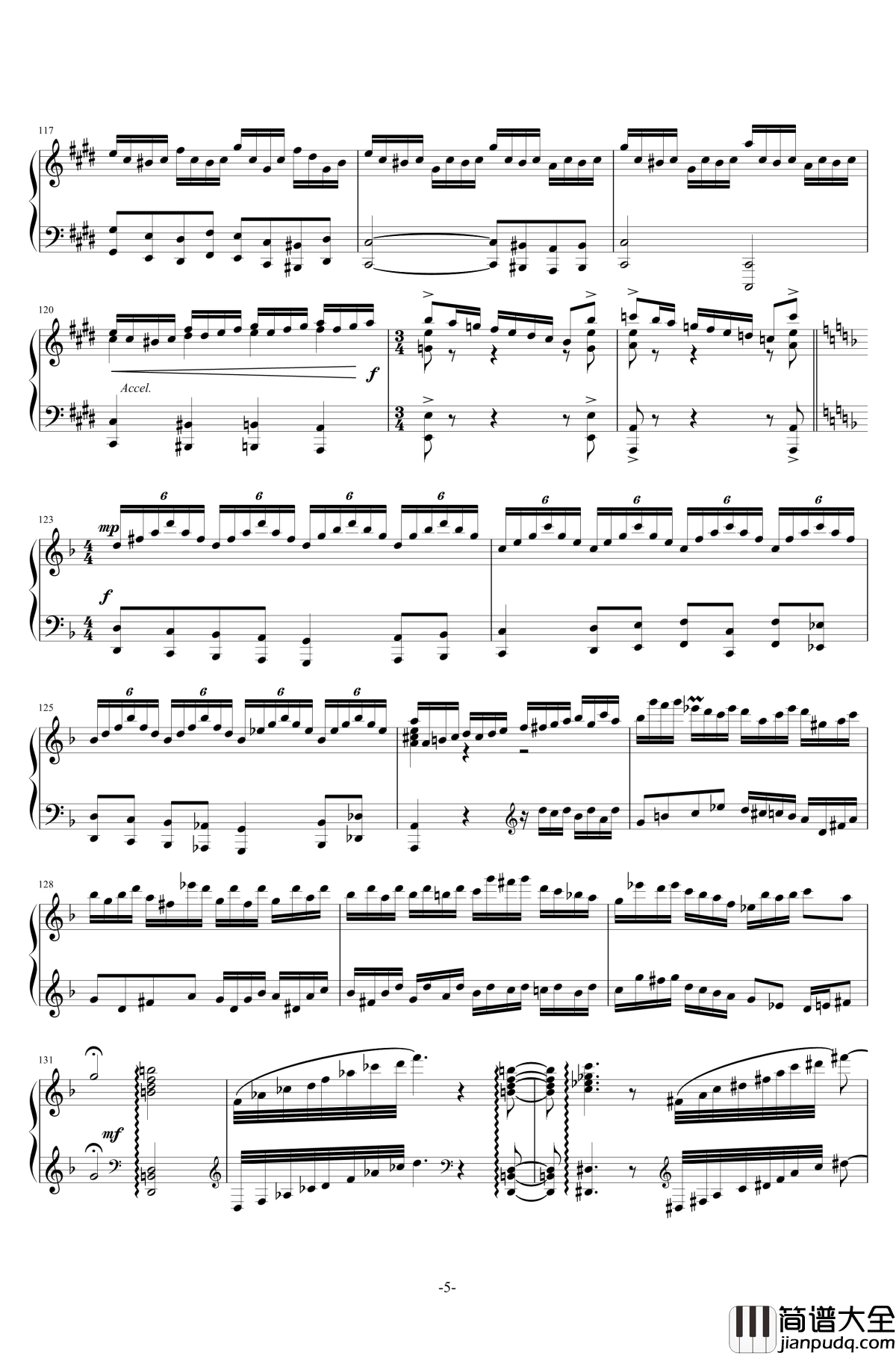 Kefka's_Theme钢琴谱_Final_Fanstay_XIV_最终幻想