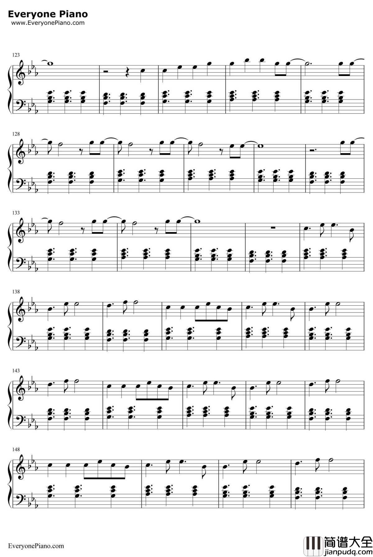 The_Greatest钢琴谱_Sia