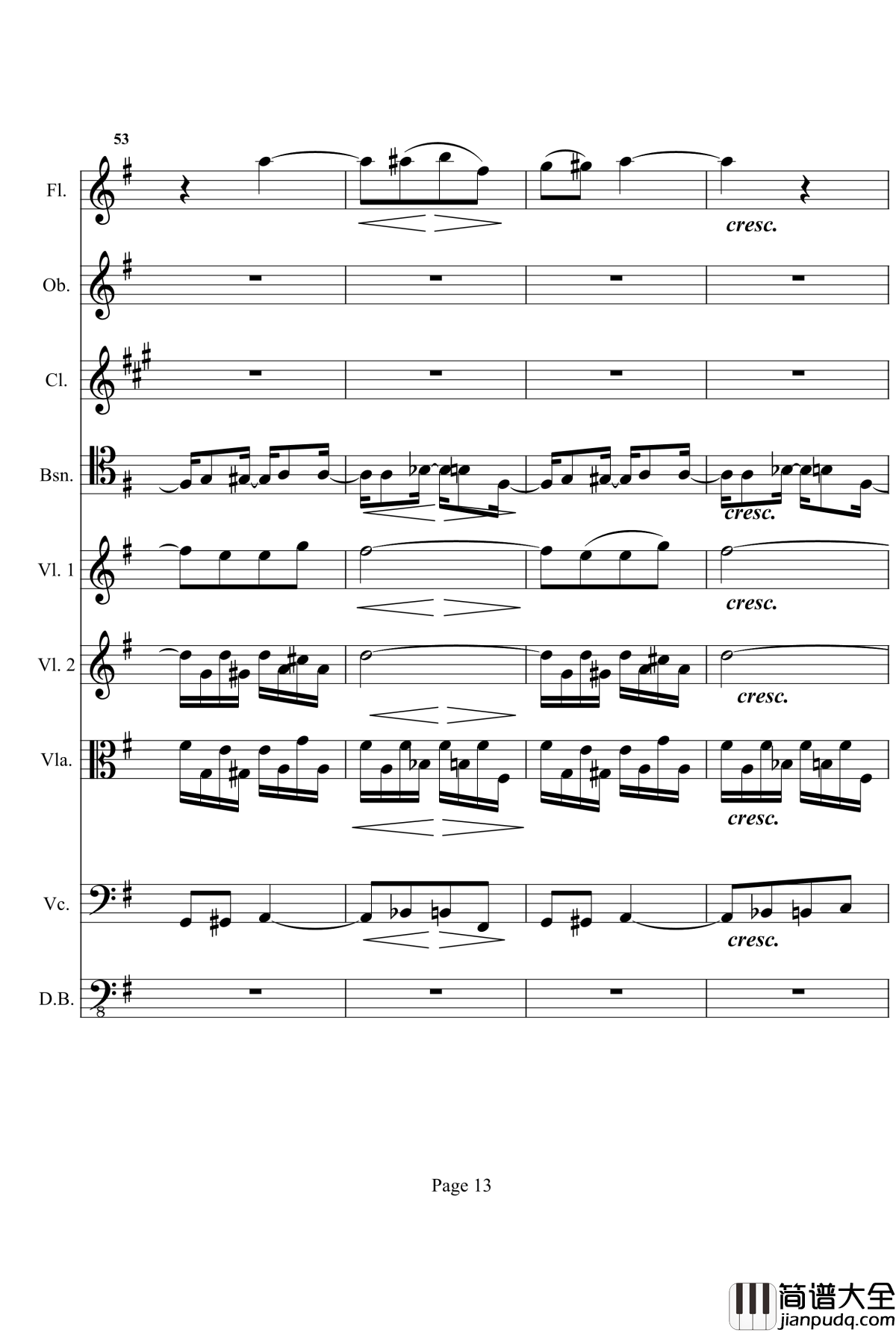 奏鸣曲之交响钢琴谱__第十首_Ⅰ_贝多芬_beethoven