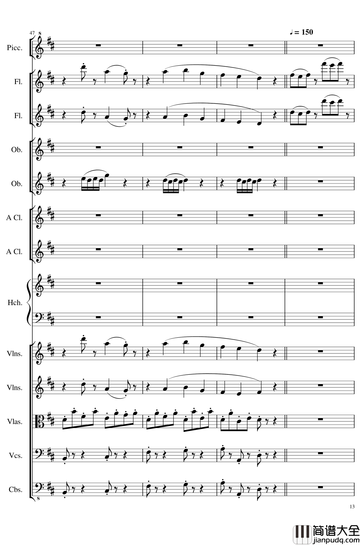 7_Contredanses_No.1_7,_Op.124钢琴谱_7首乡村舞曲，第一至第七，作品124_一个球