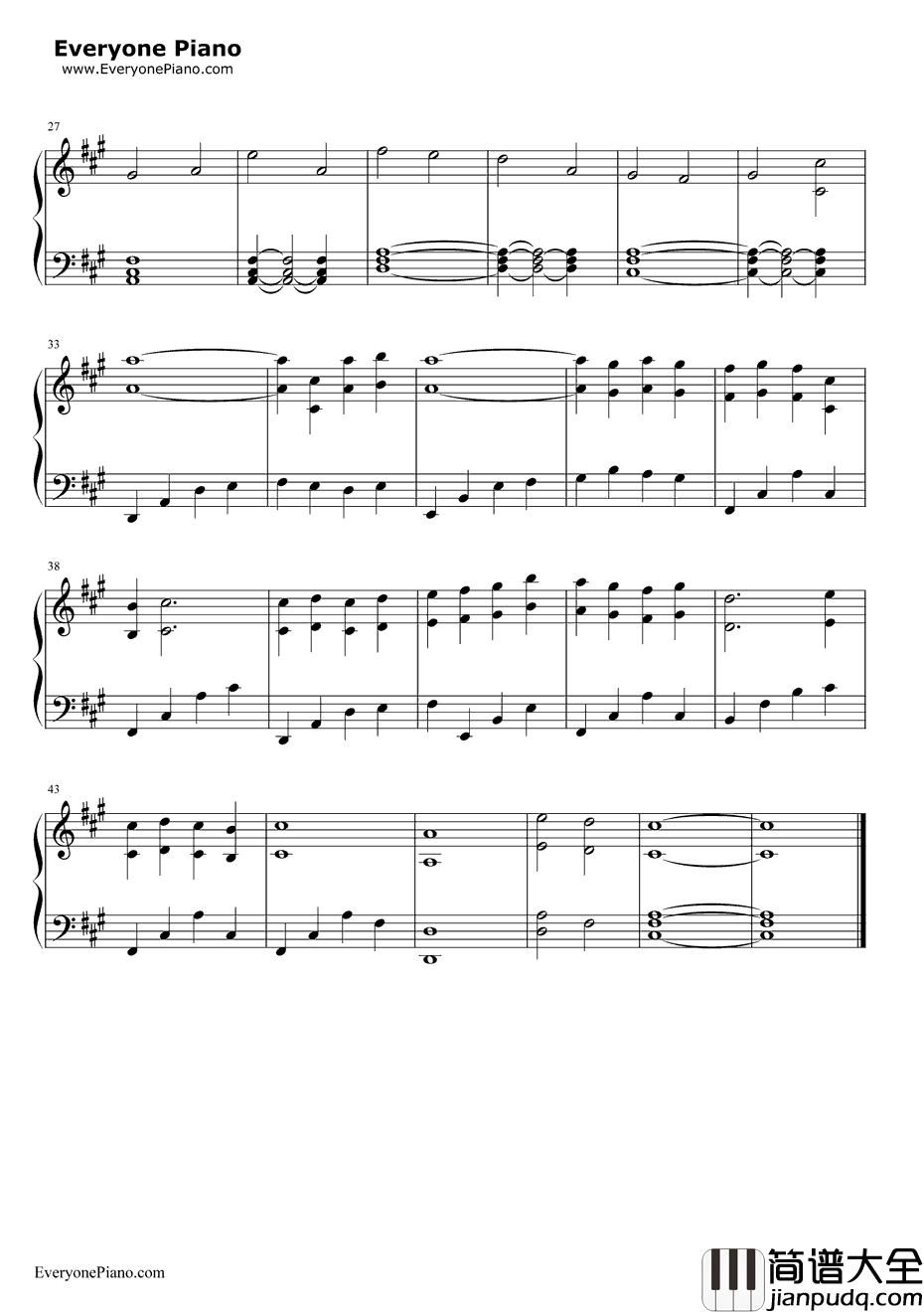 TheClicker钢琴谱_AlanWake__心灵杀手_OST