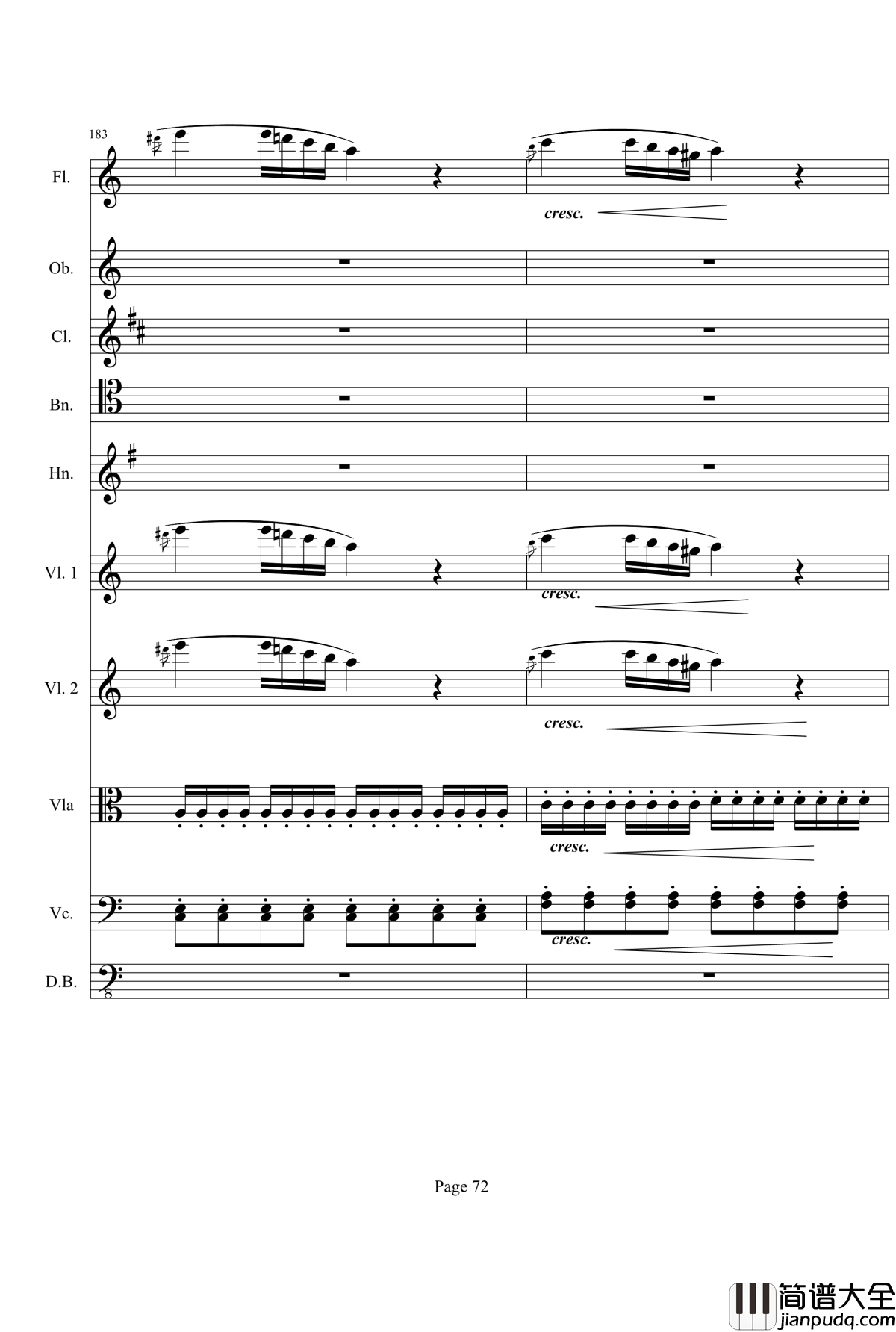 奏鸣曲之交响钢琴谱_第21_Ⅰ_贝多芬_beethoven