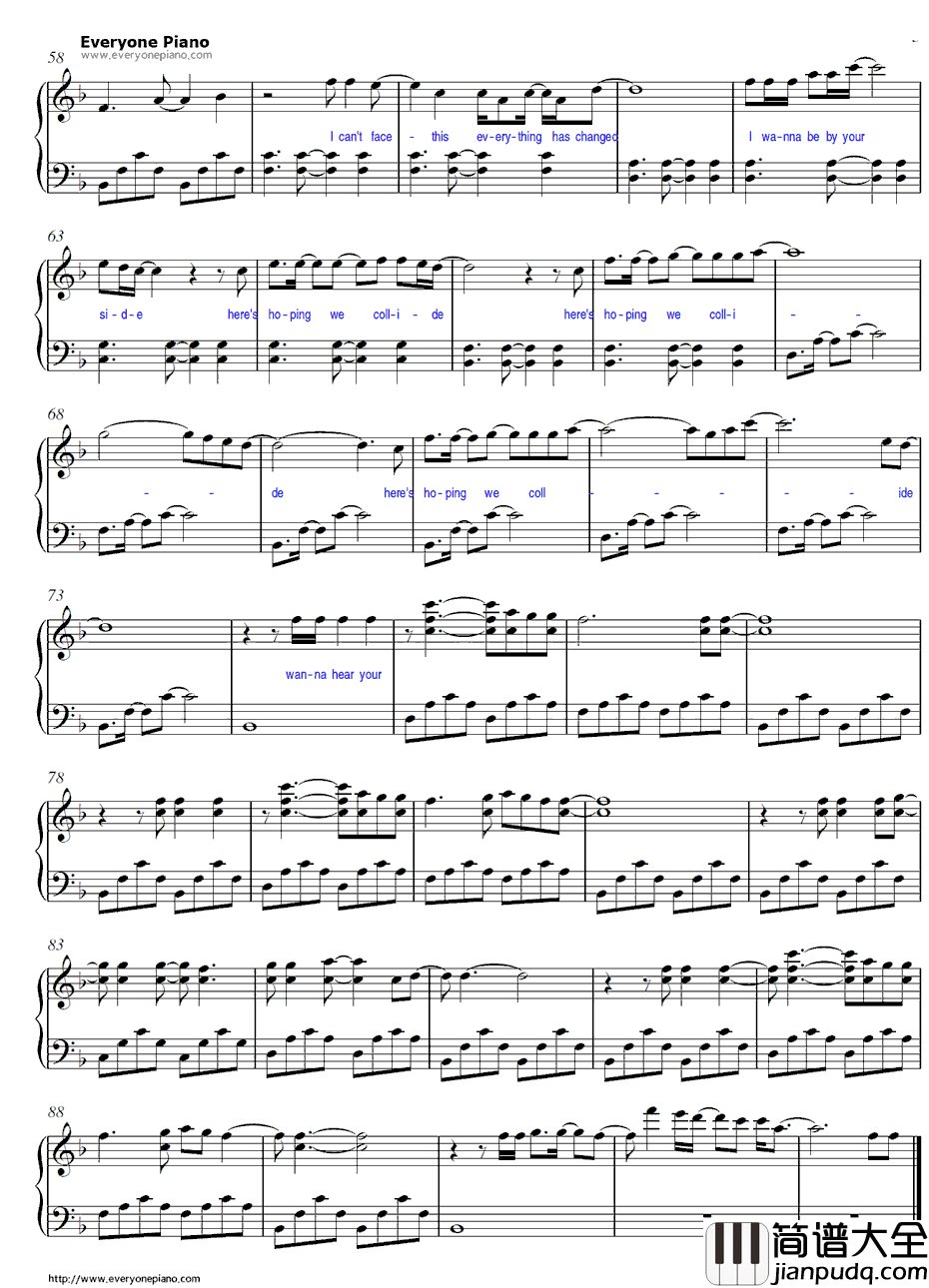 Beating_Heart钢琴谱_EllieGoulding_分歧者OST