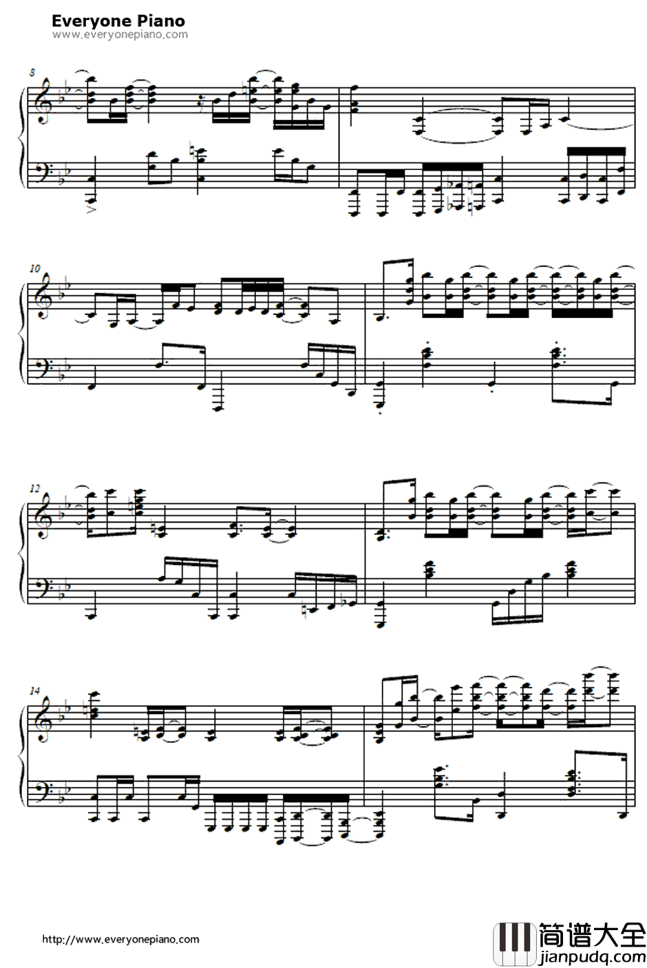 Rocket_Man钢琴谱_EltonJohn