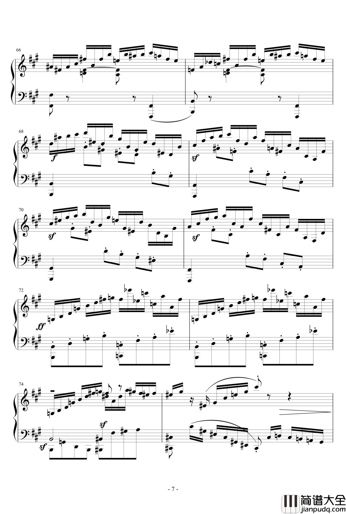 Sonata_in_the_Style_of_Domenico_Scarlatti钢琴谱_车尔尼_Czerny