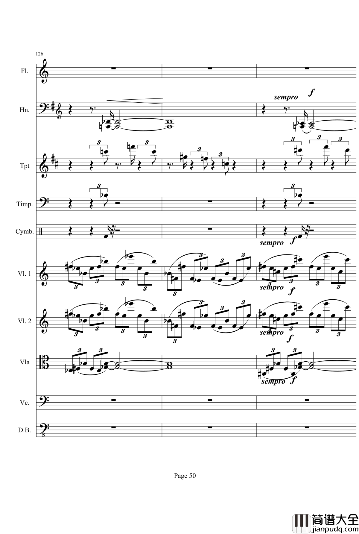 奏鸣曲之交响钢琴谱_第21_Ⅰ_贝多芬_beethoven
